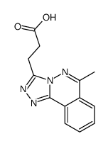 3-(6-methyl-[1,2,4]triazolo[3,4-a]phthalazin-3-yl)propanoic acid Structure