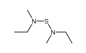 N-ethyl-S-(ethyl(methyl)amino)-N-methylthiohydroxylamine Structure