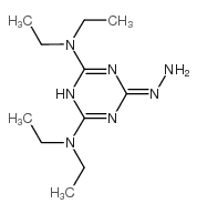 1,3,5-Triazine-2,4-diamine,N2,N2,N4,N4-tetraethyl-6-hydrazinyl- structure