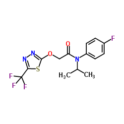 氟噻草胺结构式