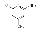 2-氯-4-氨基-6-甲基嘧啶结构式