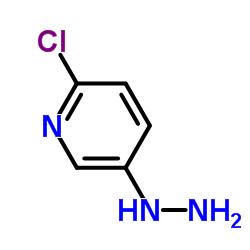 2-Chloro-5-hydrazinopyridine Structure