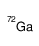 gallium-73 Structure