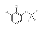1,2-dichloro-3-trifluoromethoxy-benzene Structure