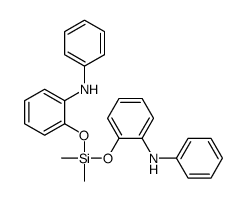 dimethyl-di-(N-phenylaminophenoxy)silane Structure