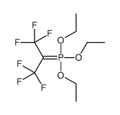 triethoxy(1,1,1,3,3,3-hexafluoropropan-2-ylidene)-λ5-phosphane Structure