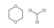 1,4-dioxane compound with chloroform (1:1) Structure