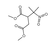 (α-nitro-isopropyl)-succinic acid dimethyl ester Structure