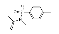 N-methyl-N-tosylacetamide结构式