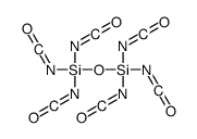 triisocyanato(triisocyanatosilyloxy)silane Structure