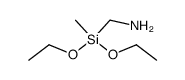 C-(diethoxy-methyl-silanyl)-methylamine Structure