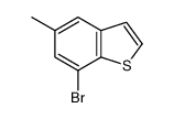 7-溴-5-甲基苯并b噻吩结构式