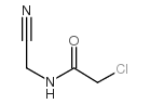 2-chloro-N-(cyanomethyl)acetamide结构式