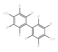 2,2,3,3,5,5,6,6-Octafluoro[1,1-biphenyl]-4,4-dithiol结构式