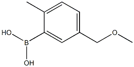 2-Methyl-5-(methoxymethyl)phenylboronic acid Structure
