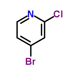 2-Chloro-4-bromopyridine Structure