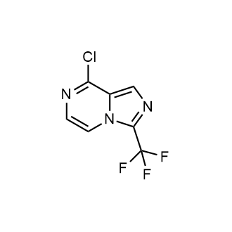 8-Chloro-3-(trifluoromethyl)imidazo[1,5-a]pyrazine Structure