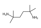 2,5-dimethylhexane-2,5-diamine Structure