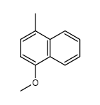 1-甲氧基-4-甲基萘结构式
