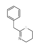 4H-1,3-Thiazine,5,6-dihydro-2-(phenylmethyl)-结构式