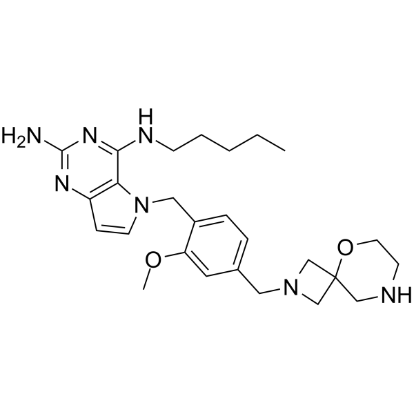 TLR7/8 agonist 7结构式