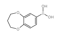 3,4-DIHYDRO-2H-1,5-BENZODIOXEPIN-7-YLBORONIC ACID Structure