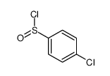 4-chlorobenzenesulfinyl chloride Structure