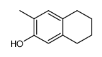 3-methyl-5,6,7,8-tetrahydronaphthalen-2-ol结构式