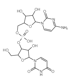 Cytidine, uridylyl-(3'®5')-结构式