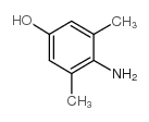 4-氨基-3,5-二甲苯酚结构式