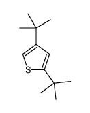 2,4-Di-tert-butylthiophene Structure