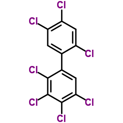 2,2',3,4,4',5,5'-七氯联苯结构式