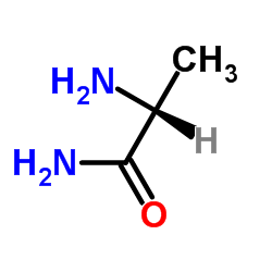 (R)-2-氨基丙酰胺结构式