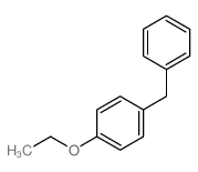 Benzene,1-ethoxy-4-(phenylmethyl)-结构式