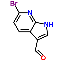 6-Bromo-1H-pyrrolo[2,3-b]pyridine-3-carbaldehyde Structure