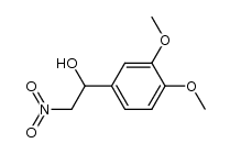 1-(3,4-dimethoxyphenyl)-2-nitroethanol结构式