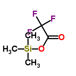 Trimethylsilyl trifluoroacetate Structure