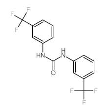 N,N-Di-(m-trifluoromethylphenyl)urea Structure