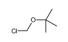 2-(chloromethoxy)-2-methylpropane Structure