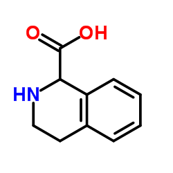 1,2,3,4-Tetrahydro-1-isoquinolinecarboxylic acid Structure