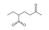 5-nitroheptan-2-one Structure