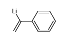(1-phenylvinyl)lithium Structure