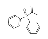 Diphenyl(1-methylvinyl)-phosphine oxide Structure