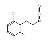 2,6-二氯苯乙基异氰酸酯结构式