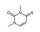 1,3-dimethyl-4-sulfanylidenepyrimidin-2-one结构式