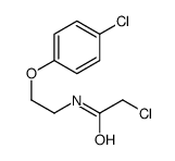 2-Chloro-N-[2-(4-chlorophenoxy)ethyl]acetamide Structure