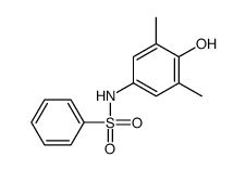 N-(4-hydroxy-3,5-dimethylphenyl)benzenesulfonamide结构式