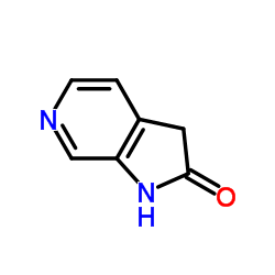 1,3-二氢-2H-吡咯并[2,3-c]吡啶-2-酮结构式
