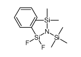 [[bis(trimethylsilyl)amino]-difluorosilyl]benzene结构式
