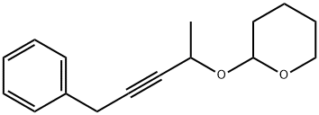 Tetrahydro-2-[(1-methyl-4-phenyl-2-butynyl)oxy]-2H-pyran结构式